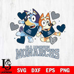 Old Dominion Monarchs Bluey & Bingo 10 Svg Eps Dxf Png File, NCAA svg, Digital Download, Instant Download