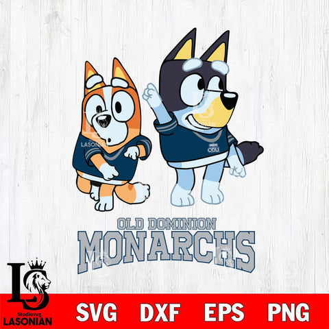 Old Dominion Monarchs Bluey Chilli Mode Dance Svg Eps Dxf Png File, Digital Download, Instant Download