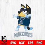 Old Dominion Monarchs Bluey Dad Dance Svg Eps Dxf Png File, Digital Download, Instant Download