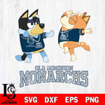 Old Dominion Monarchs Bluey Dance Svg Eps Dxf Png File, Digital Download, Instant Download