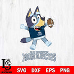 Old Dominion Monarchs Bluey Sport Football Svg Eps Dxf Png File,NCAA Svg Files,Bluey svg ,Digital Download ,Instant Download, Cricut File