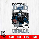 Old Dominion Monarchs Football Dad Cooler Svg Eps Dxf Png File, Digital Download, Instant Download