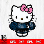 Old Dominion Monarchs Hello Kitty Cheerleader Svg Eps Dxf Png File, Digital Download, Instant Download