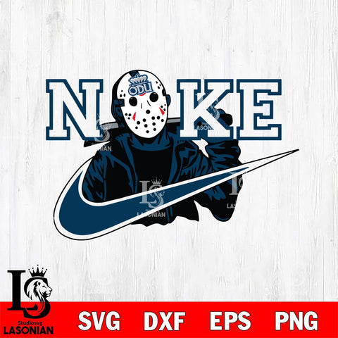 Old Dominion Monarchs Jason Voorhees Nike Svg Eps Dxf Png File, Digital Download, Instant Download