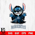 Old Dominion Monarchs Stitch Ghost Svg Eps Dxf Png File, NCAA svg, Digital Download, Instant Download