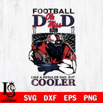 Ole Miss Rebels Football Dad Cooler Svg Eps Dxf Png File, Digital Download, Instant Download