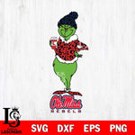 Ole Miss Rebels Grinch Leopard Coffee Svg Eps Dxf Png File, Digital Download, Instant Download