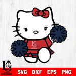 Ole Miss Rebels Hello Kitty sport 4 Svg Eps Dxf Png File, NCAA svg, Digital Download, Instant Download