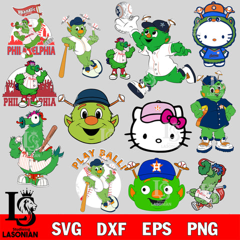 Orbit Mascot MLB bunldle svg, MLB svg , 14 file Houston Astros bundle svg , png, dxf, eps, , clipart, logos, graphics, bundle MLB svg