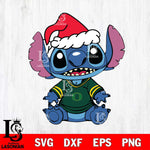 Oregon Ducks Baby Stitch Christmas Svg Eps Dxf Png File, Digital Download, Instant Download