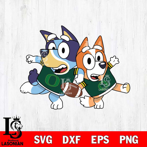 Oregon Ducks Bluey Svg Eps Dxf Png File, Digital Download, Instant Download