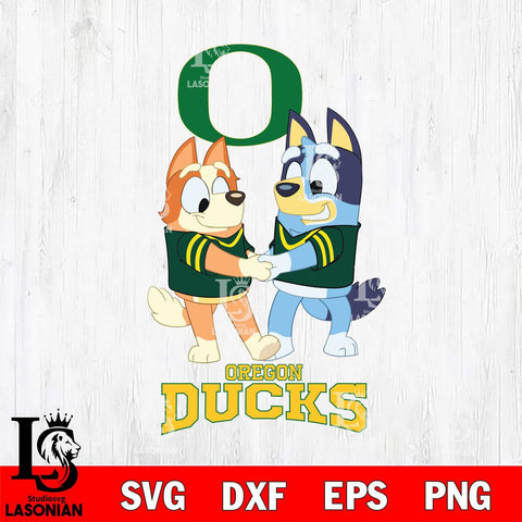 Oregon Ducks Bluey Chilli Dance Svg Eps Dxf Png File, Digital Download, Instant Download