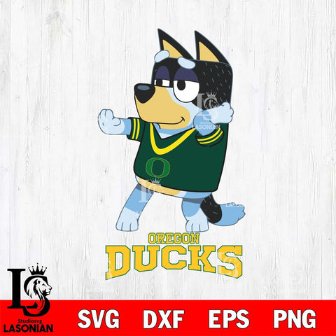 Oregon Ducks Bluey Dad Dance Svg Eps Dxf Png File, Digital Download, Instant Download