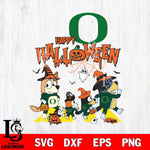 Oregon Ducks Bluey Halloween Family Svg Eps Dxf Png File, Digital Download, Instant Download