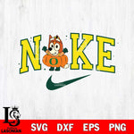 Oregon Ducks Bluey Halloween Nike NCAA Svg Eps Dxf Png File, Digital Download, Instant Download