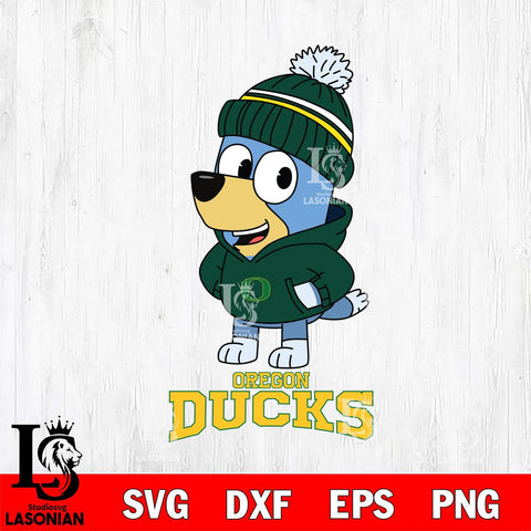 Oregon Ducks Bluey Hoodie Sport Svg Eps Dxf Png File, Digital Download ,Instant Download, Cricut File