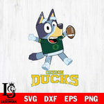 Oregon Ducks Bluey Sport Football Svg Eps Dxf Png File,NCAA Svg Files,Bluey svg ,Digital Download ,Instant Download, Cricut File