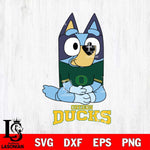 Oregon Ducks Bluey Styles Football Svg Eps Dxf Png File,NCAA Svg Files,Bluey svg ,Digital Download ,Instant Download, Cricut File