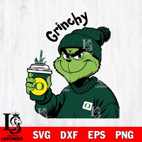 Oregon Ducks Boujee Grinch 10 Svg Eps Dxf Png File, Digital Download, Instant Download