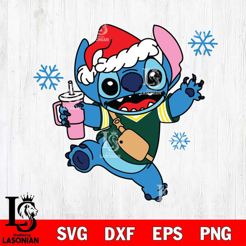 Oregon Ducks Christmas Stitch With Tumbler Svg Eps Dxf Png File, Digital Download, Instant Download