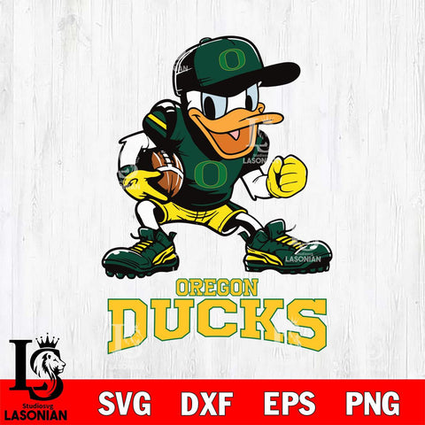 Oregon Ducks Donal Duck Disney, Svg Eps Dxf Png File, Digital Download