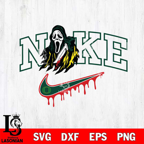 Oregon Ducks Ghostface Nike Svg Eps Dxf Png File, Digital Download, Instant Download