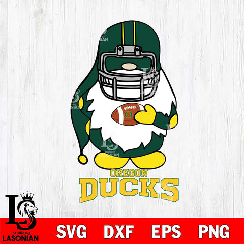 Oregon Ducks Gnomes Christmas Svg Eps Dxf Png File, Digital Download, Instant Download