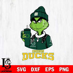 Oregon Ducks Grinch Football Christmas Cut Files Cricut, Svg Dxf Eps Png file, Digital download , Silhouette