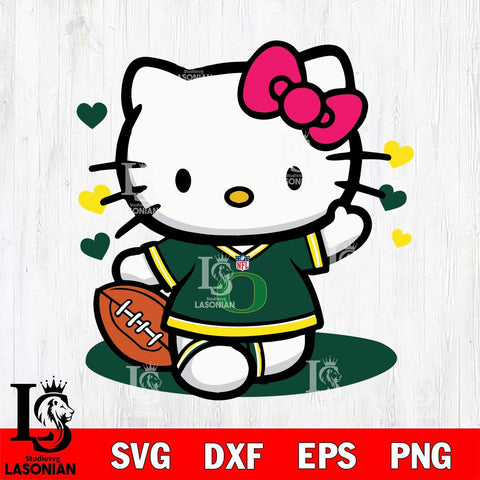 Oregon Ducks Hello Kitty sport 10 Svg Eps Dxf Png File, NCAA svg, Digital Download, Instant Download