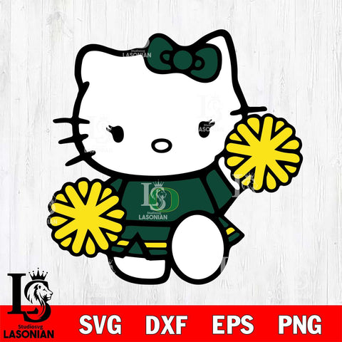 Oregon Ducks Hello Kitty sport 4 Svg Eps Dxf Png File, NCAA svg, Digital Download, Instant Download