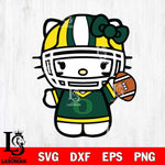 Oregon Ducks Hello Kitty sport 9 Svg Eps Dxf Png File, NCAA svg, Digital Download, Instant Download