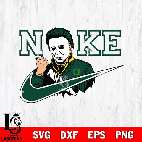 Oregon Ducks Michael Myers Nike Svg Eps Dxf Png File, Digital Download, Instant Download