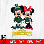 Oregon Ducks Mickey Minnie Mouse Cute Football Svg Eps Dxf Png File, NCAA svg , File Cut , Digital Download , Instant Download, Cut Svg Files