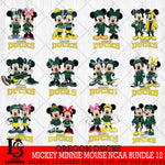 Oregon Ducks Mickey Minnie Mouse NCAA Bundle 12 Svg Eps Dxf Png File, Bundle NCAA svg , File Cut , Digital Download , Instant Download, Cut Svg Files