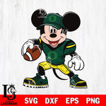 Oregon Ducks Mickey Mouse Svg Eps Dxf Png File, NCAA svg, Digital Download, Instant Download