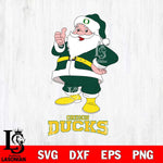 Oregon Ducks Santa claus Svg dxf eps png pdf file,NCAA svg,Digital Download,Cricut file