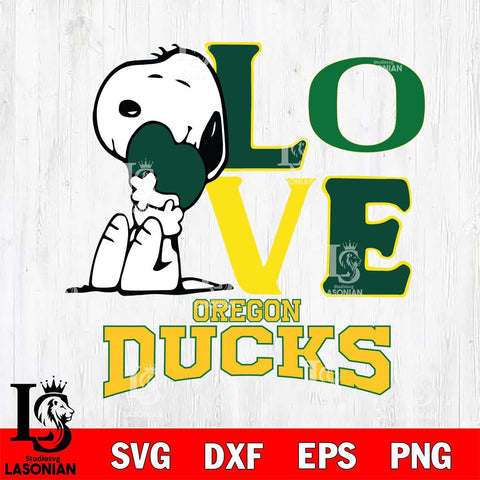 Oregon Ducks Snoopy Sport 10 Svg Eps Dxf Png File, Digital Download