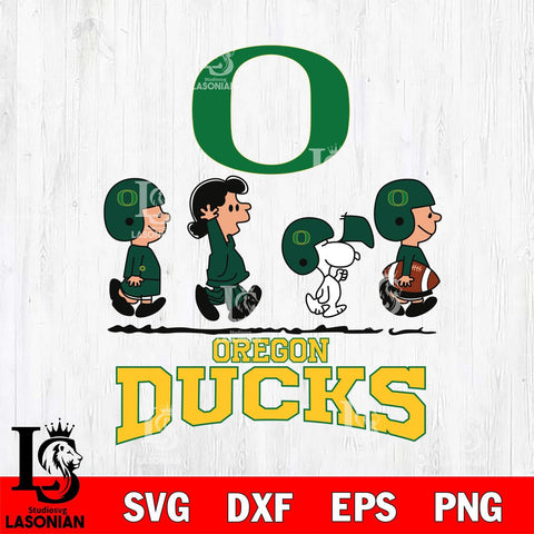 Oregon Ducks Snoopy Sport 12 Svg Eps Dxf Png File, Digital Download