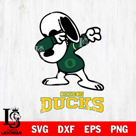 Oregon Ducks Snoopy Sport 3 Svg Eps Dxf Png File, Digital Download