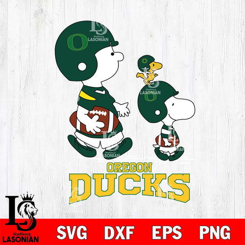 Oregon Ducks Snoopy Sport Svg Eps Dxf Png File, Digital Download