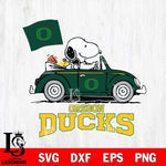 Oregon Ducks Snoopy Sport 5 Svg Eps Dxf Png File, Digital Download