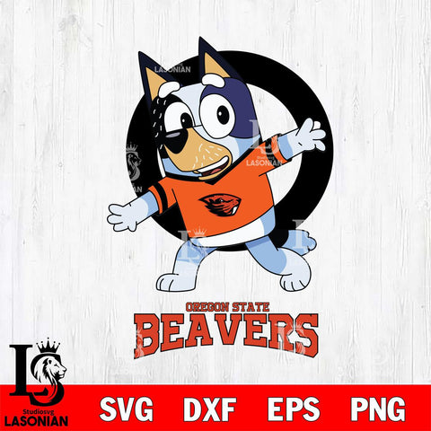 Oregon State Beavers Bandit Heeler Rugby Svg Eps Dxf Png File, Digital Download ,Instant Download, Cricut File