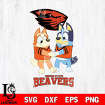 Oregon State Beavers Bluey Chilli Dance Svg Eps Dxf Png File, Digital Download, Instant Download