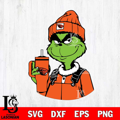 Oregon State Beavers Boujee Grinch 2 Svg Eps Dxf Png File, Digital Download, Instant Download