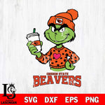 Oregon State Beavers Boujee Grinch Heart Christmas Cut Files Cricut, Svg Dxf Eps Png file, Digital download , Silhouette