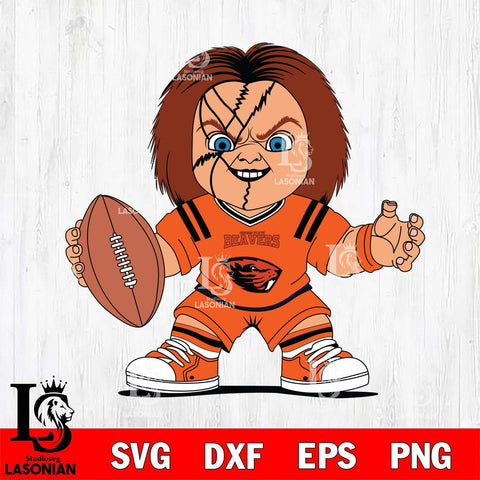 Oregon State Beavers Chucky Horror 2 Svg Eps Dxf Png File, NCAA svg, Digital Download, Instant Download