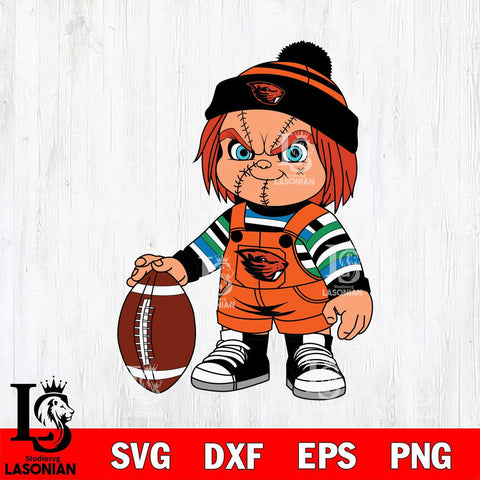 Oregon State Beavers Chucky Horror 6 Svg Eps Dxf Png File, NCAA svg, Digital Download, Instant Download