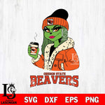 Oregon State Beavers Girls Grinch Bougie Svg Eps Dxf Png File, Digital Download, Instant Download