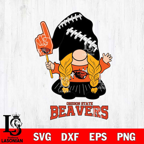 Oregon State Beavers Gnomes Fan Svg Eps Dxf Png File, Digital Download, Instant Download