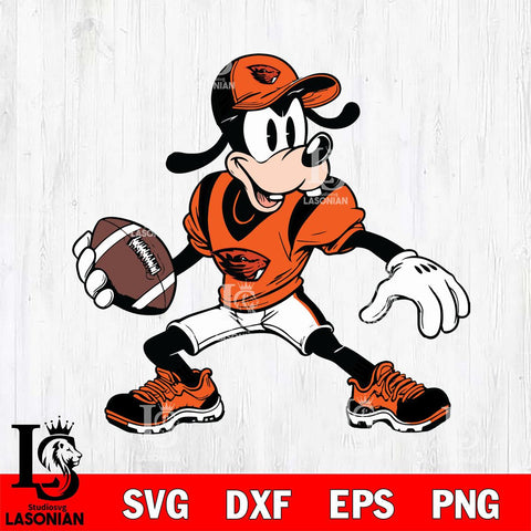 Oregon State Beavers Goofy Svg Eps Dxf Png File, NCAA svg, Digital Download, Instant Download